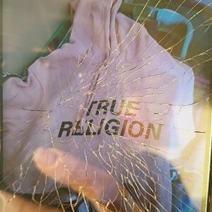 True Religion Light Pink Hoodie